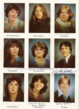 BHS Yearbook Seniors '81 - Page 1