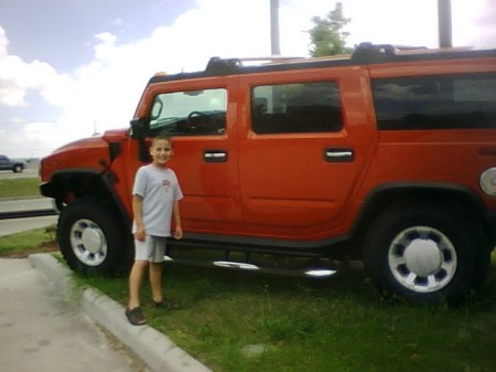 Troy & my Hummer