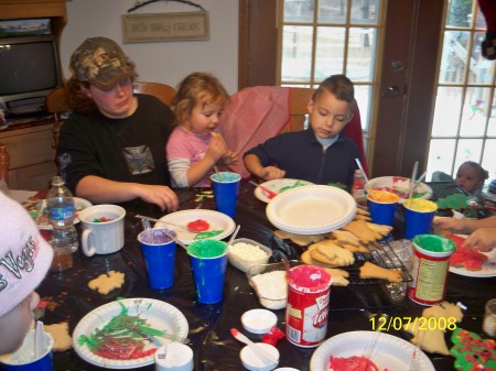 Lots of Kids and cookies