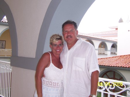 Rick and I in Mexico