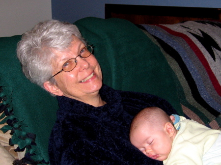 Grandma Marty w/ Hazel