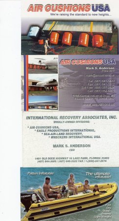 Air Cushions USA & Sea-Air-Land Recovery