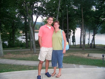 Kyle and Barbara at the lake 2007