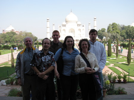 recent trip to India..at the Taj Mahal