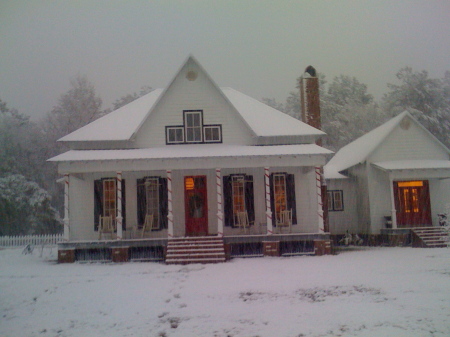 My house on SNOW DAY