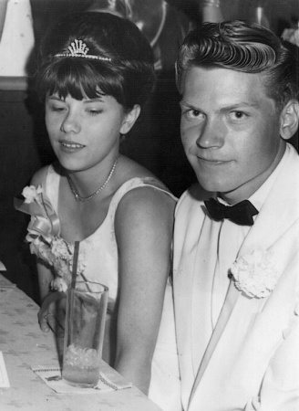 Junior Prom ~ Ronda and Mike 1963