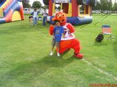 Keoni at the school carnival