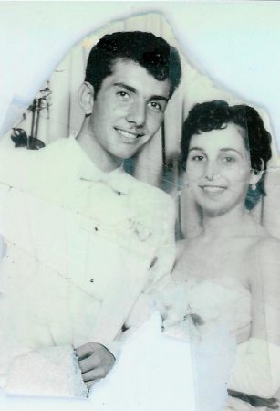 Gino  Guidi and Willa Johnston at his prom 56