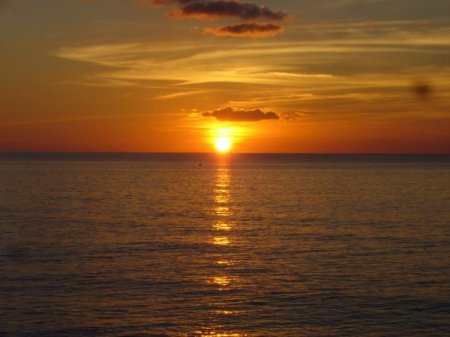 Sunset in Provo, British West Indies