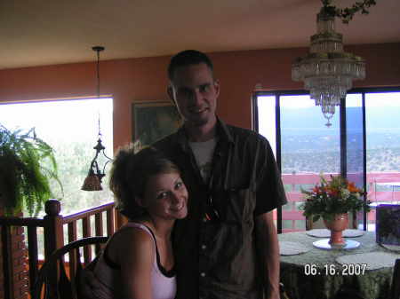 My son Dan and his wife Jenna