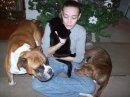 My Daughter Stephanie & our pets