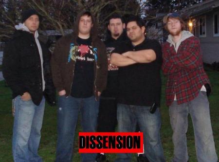 My son Grant`s band Dissension