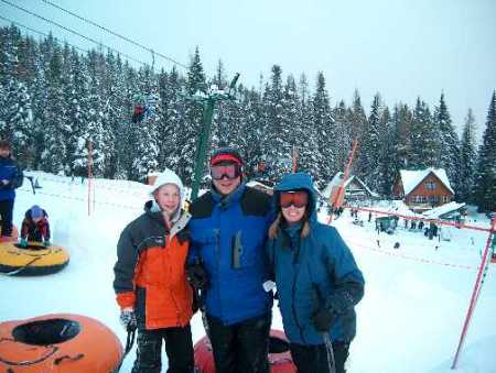 Skiing on Mt. Hood