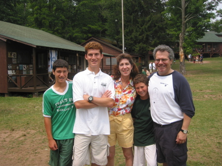 My family at camp