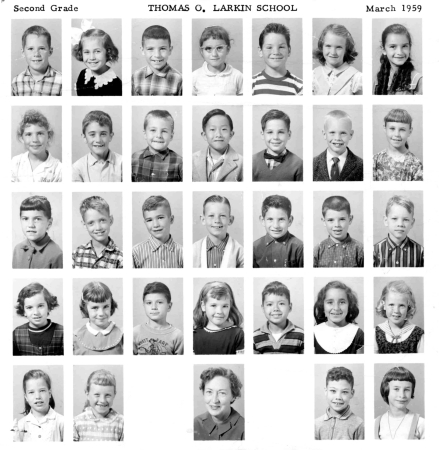 1959 Second Grade - Mrs. Statler