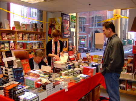 F. Paul Wilson Signing in Seattle 2008