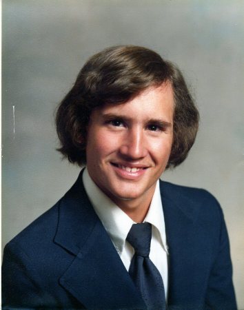 Hubby's senior picture Class of 1981