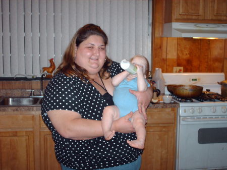 My daughter diane and her nephew