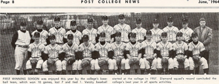 The 1964 Baseball Team
