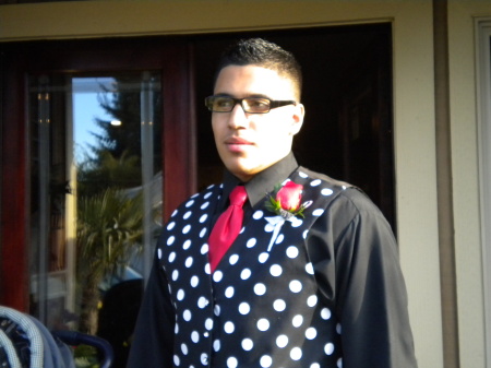 My son Anthony Prom 2010