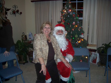 Jan (Benson) Chipalla w/Santa