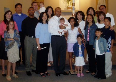 Nathaniel's baptism