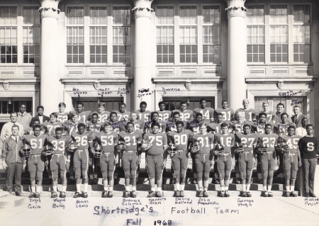 SHS Varsity Football Team - 1968