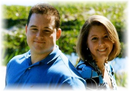 My son, Michael and his wife, Krista