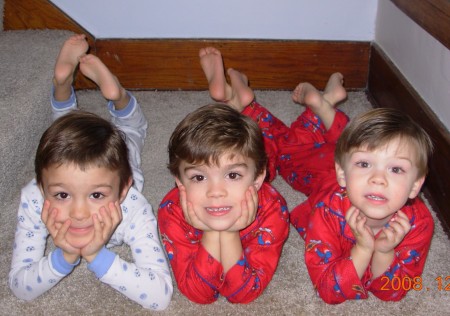 My 3 little monkeys