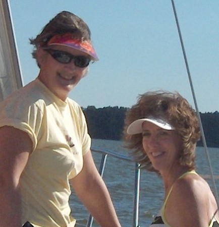 Sailing w/Merilee - summer 08