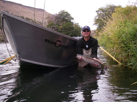 Bill Warrick on the Deschutes