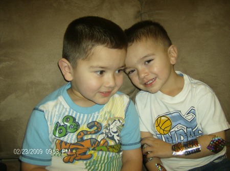 my 2 grandsons