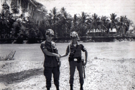 Me and QC. Mekong Delta 1971