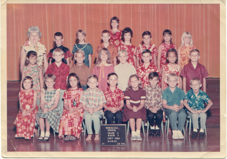 Mrs. Stokes 3rd Grade class 1967-68