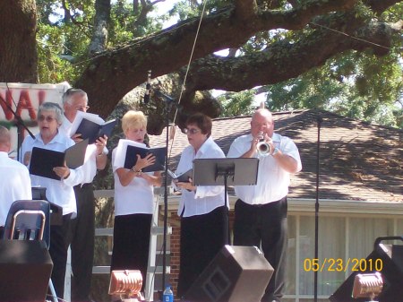 Church Choir on Stage