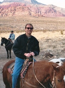 Riding at Red Rock