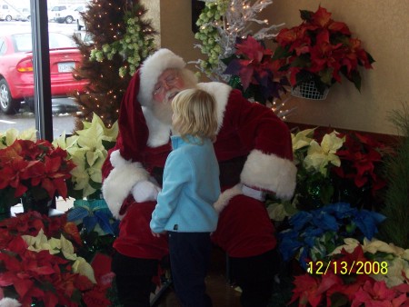 My Daughter Cady Talking To Santa