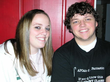 Two of kids. Nate and Mandi