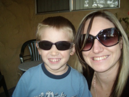 My daughter Krista and her son