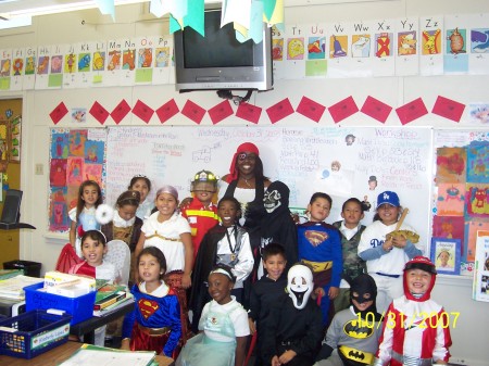 Halloween with my 2nd Grade Class