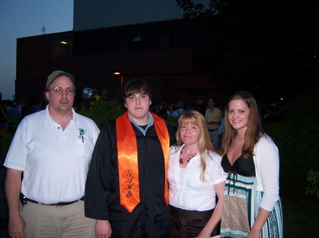 The Family... at Jeremy's Graduation