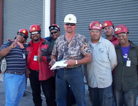 Me and the welding crew.