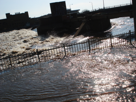 A few shots from last years flooding... 2008