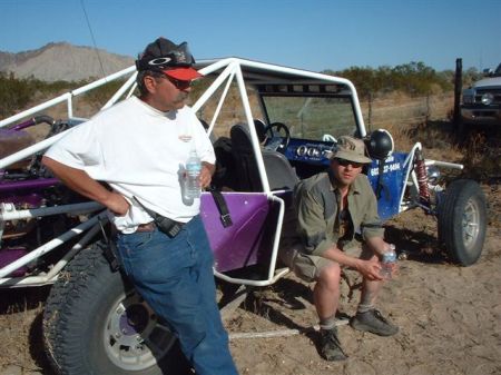 In Baja at the Score 250 with Dad-2004