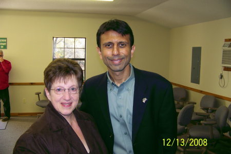 Marilyn and Gov. Jindal  2008