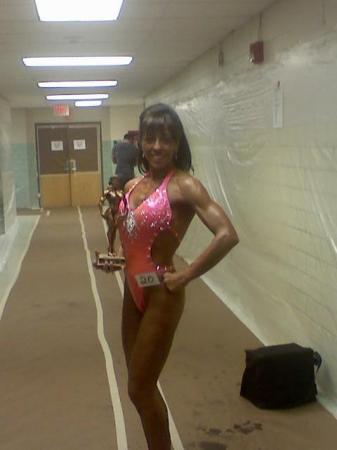 My 1st Figure Compition me and my trophy