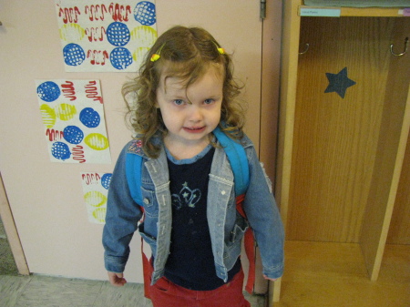 Lexa's 1st day at school