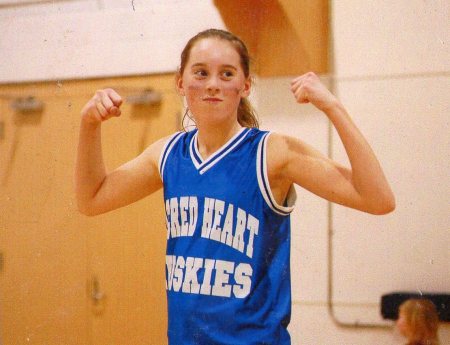 pattie at basket ball