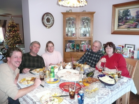 Family Dinner Christmas 2008
