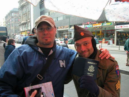 Passport check Berlin Wall 08